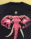 Zhoopie Men’s Graphic T-Shirt – Elephant Edition